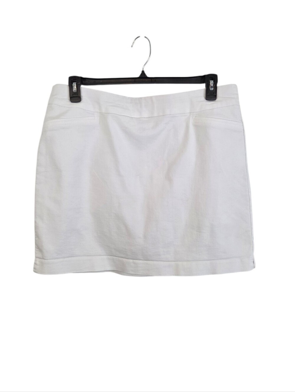 Croft & Barrow White The Effortless Stretch Skort Size 16 ~ Pre-Owned